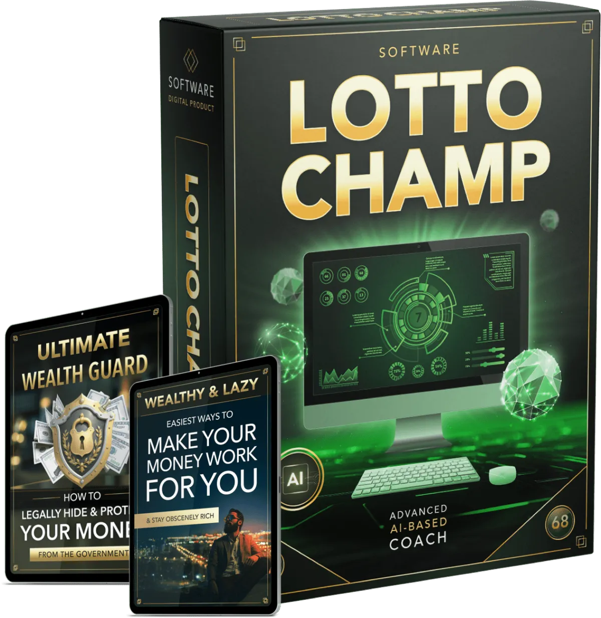 Lotto Champ AI Software Dashboard